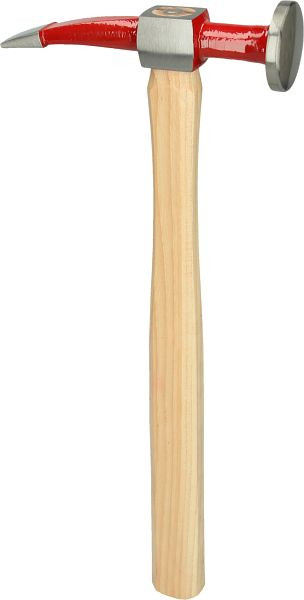 KS Tools carrosseriehamer met platte punt, gebogen kop, 325 mm, 140.2131