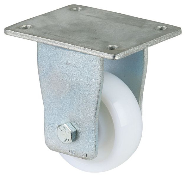 BS Rollen Zwaarlastwiel, bokwiel, wielbreedte 37 mm, wiel-Ø 100 mm, draagvermogen 400 kg, loopvlak/wiellichaam kunststof, kogellager, RR110.B15.101