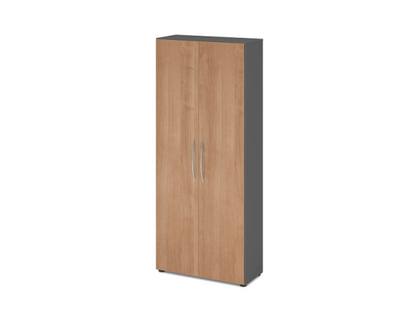 Hammerbacher kast 5OH 34, 6cm diep BM grafiet/walnoot, V4100/G/N/BM