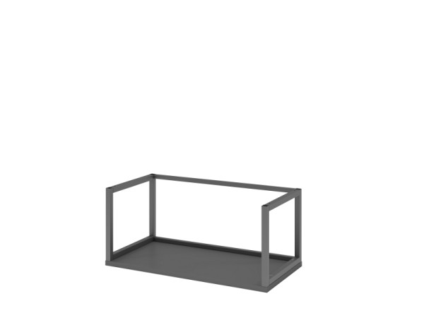 Hammerbacher FlexWall metalen frame 80 cm, 1 OH, grafiet, VFWR18/G