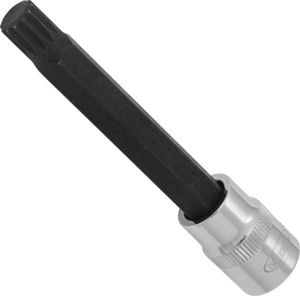 VIGOR-schroevendraaierbit, hol vierkant 10 mm (3/8 inch), inwendig meertands profiel XZN, M10, lengte: 93 mm, voor handbediening, V6118