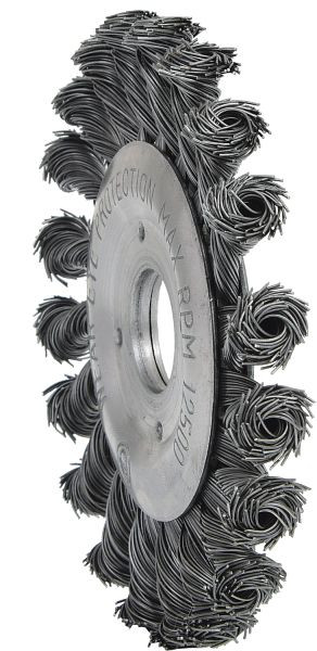 KS Tools staaldraad ronde borstel 0,5mm, diameter 115mm, 340.0042