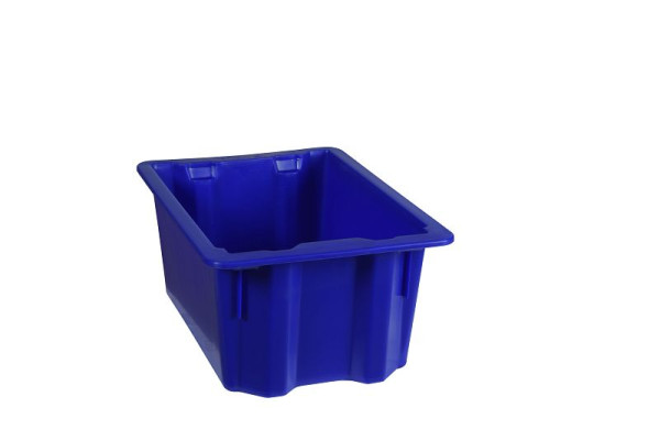 Plastipol-Scheu K 400/1 POLYBOX PP BLAUW, 400 mm x 280 mm x 180 mm, 28410011