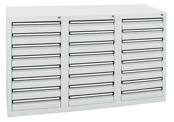 stumpf ladekast serie STS 410, RAL 7035/7035, 24 laden (24x100 mm), 7103107