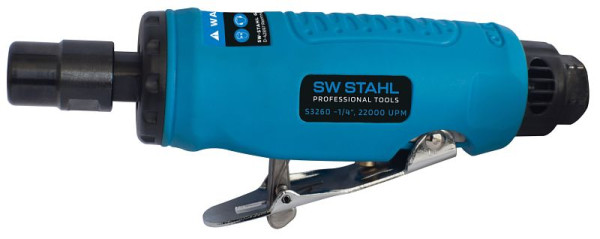 SW-Stahl perslucht rechte slijpmachine, 1/4", recht, S3260
