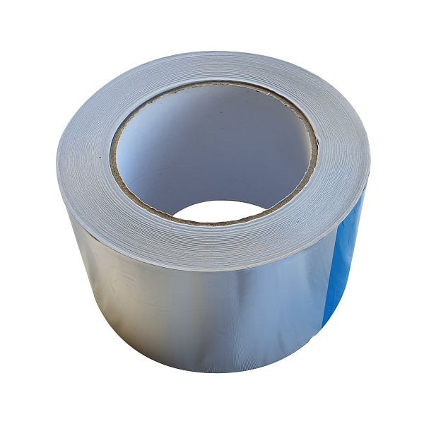 VaGo-Tools aluminium tape aluminium plakband plakband 75mmx50m isolatie 1 rol, VE: 50m, 370-75-50x1_tv