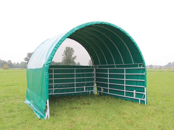 Growi gewelfde weidetent, 3,60 x 3,60 x 3,25 m zonder poortpaneel, 19904080