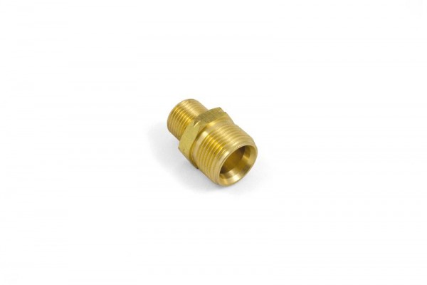 De Witte tepel messing M22-1.5M x 1 / 4M, 890.100.551