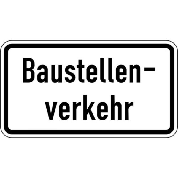 Steen HGS bouwplaatsverkeer nr. 1007-38, 231x420mm /RA2/vlakke vorm 2mm, 1007-38-121