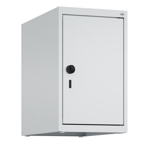 C+P kastopzet Classic PLUS, bovenkast, 7035/7035, veiligheidsdraaisluiting, 500x300x500mm, 1 vak, 080090-10 S10009