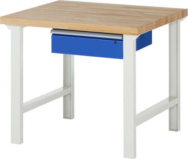 RAU werkbank serie 7000 - modulair ontwerp, 1 x lade, 1000x840x900 mm, 03-7001A1-109B4S.11