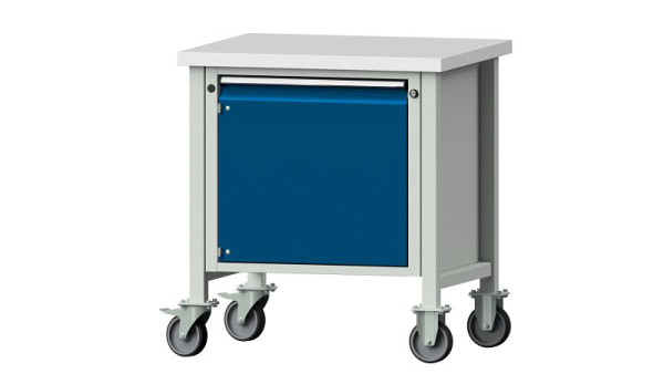 ANKE werkbanken kistwerkbank, model 12 V, 800 x 700 x 890 mm, RAL 7035/5010, KSP 40 mm, 306.385