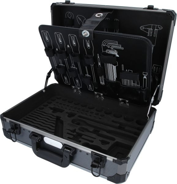 KS Tools aluminium lege koffer voor 911.0649, 911.0649-99