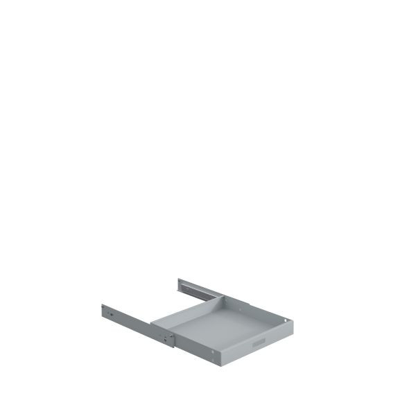 SOFAME lade voor SOFAME module info computerkast, lichtgrijs RAL 7035, W040010040GC