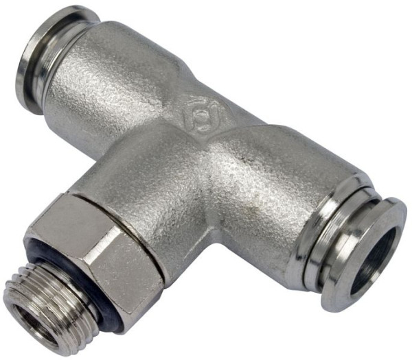 timmer BK-TEd-4-M5-MSv, T-schroefkoppeling, cilindrisch, drukloos verstelbaar, slang-Ø: 4 mm, schroefdraad: M5, VE: 10 stuks, 03360100