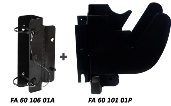 Kratos EASYSAFEWAY 2 - Universal-Halterungsset für Höhensicherungsgeräte mit integrierter Rettungsfunktion, FA6010601