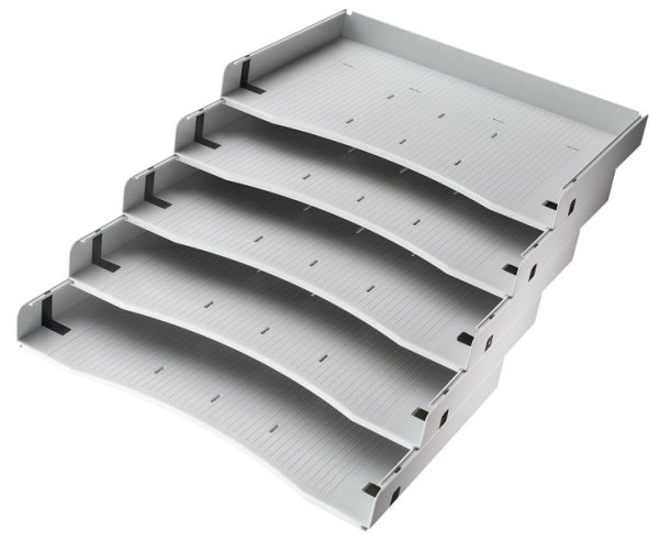 Hammerbacher set schuine planken ASCA (5 vakken), 32,7x21,2,x3,3 (BxDxH), VACSA