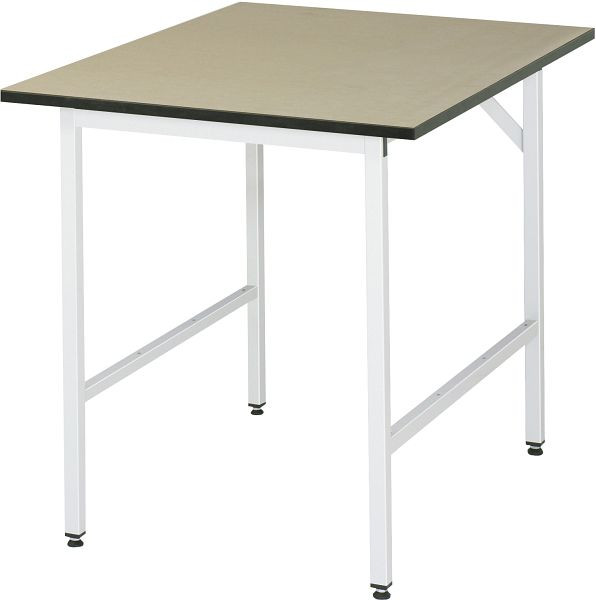 RAU Jerry serie werktafel (3030) - in hoogte verstelbaar, MDF plaat, 750x800-850x1000 mm, 06-500F10-07.12