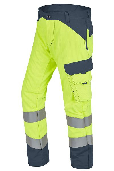 ROFA broek deels 2-laags 2385, maat 56, kleur 381 - lichtgevend geelgrijs, 4552385-381-56