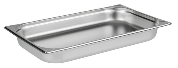 APS GN 1/1 bak, 53 x 32,5 cm, diepte: 65 mm, RVS, 9 liter, 81102