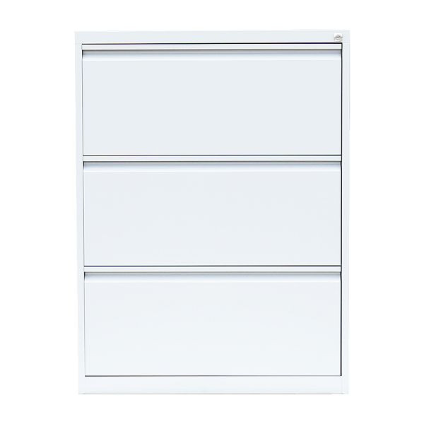 Lüllmann hangmapkast, 1010 x 760 x 620 mm, signaalwit/signaalwit, 561327