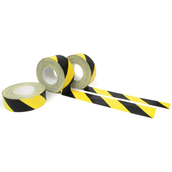 Stein HGS HGS stoffen waarschuwingsmarkeringstape -WT-5561-, 75 mm / rechts wijzend, 33957