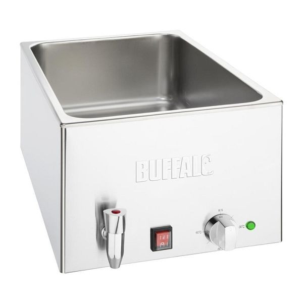 Buffalo Bain-marie met kraan zonder bak GN 1 op 1, FT694
