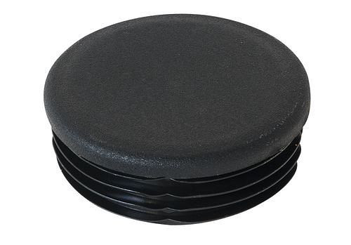 DENIOS plastic dop voor bescherming tegen lage impact, zwart, 252-192