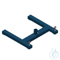 JUCHHEIM Stativfuß für Stativrohre Ø 34 mm, Breite 500 mm, pulverbeschichtet, 32200.00