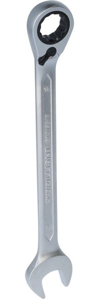 Brilliant Tools Omkeerbare ratel-combinatiesleutel 18 mm BT013818