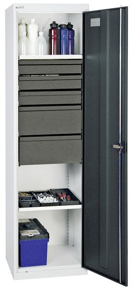 Stumpf TM gereedschaps- en materiaalkast 3000, RAL 7035/7016, 5 laden, 2 laden, 3005671