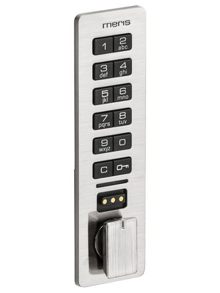 Bedrunka+Hirth pincode e-lock 180° voor verticaal uittrekbaar, ingebouwd, 01PINSLEINV