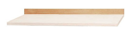 Bedrunka + Hirth werkbank rugplank, beuken multiplex, afmetingen in mm (BxH): 1500 x 120, RPA150