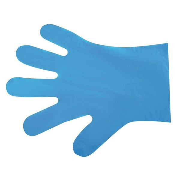Vegware Compostable Food Prep Handschoenen Medium Blauw (pak van 2400), FD389