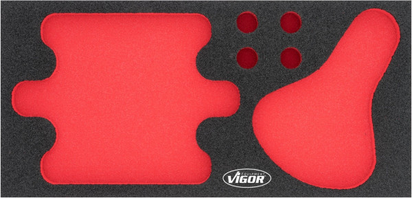 VIGOR 2-componenten zachtschuiminleg, afmetingen inzet / lademaat: M (282 x 393 x 35 mm), gebruik: V7267, V7267-L