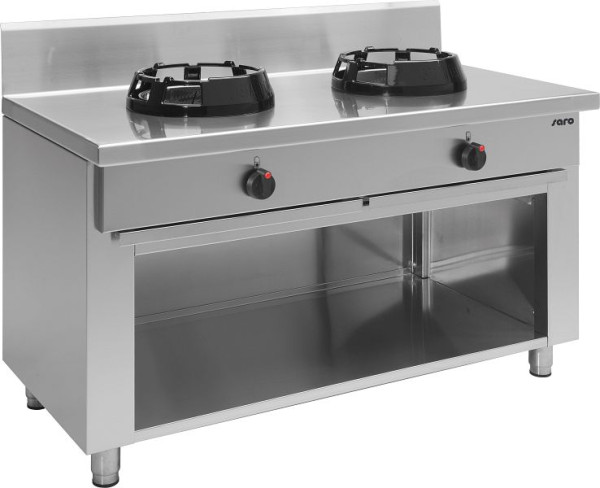Saro wokgasfornuis met open onderstel model CC/02, 423-2045
