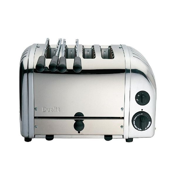 Dualit combi broodrooster 42174 RVS 4 sleuven, L139