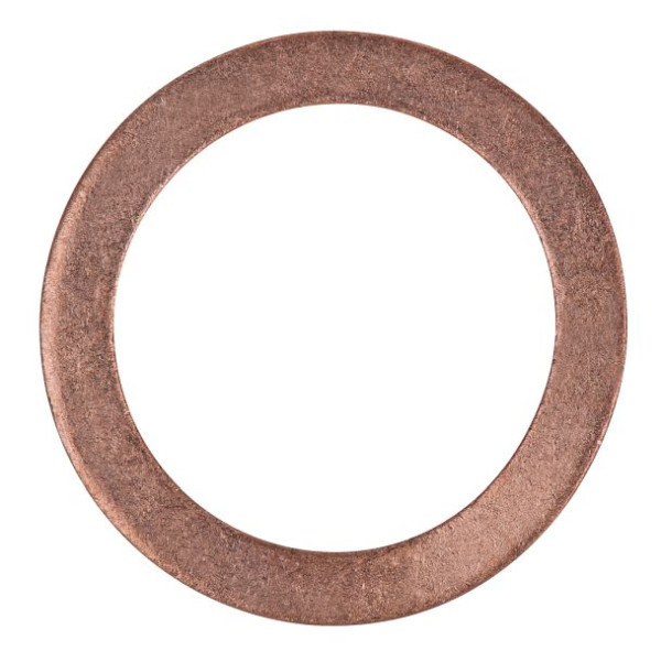 KS Tools afdichtring, koper, buitendiameter 26 mm, binnendiameter 19 mm, verpakking van 25, 430.2507