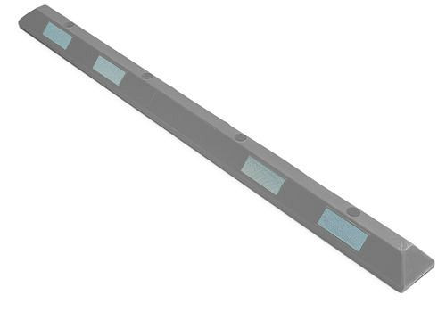 DENIOS parkeerplekbeperking "Parkstopp" PS 18 van polyethyleen (PE), B 1800 mm, grijs, 164-286