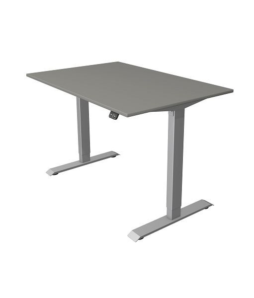Kerkmann compacttafel B 1200 x D 800 mm, elektrisch in hoogte verstelbaar van 740-1230 mm, grafiet, 10226812