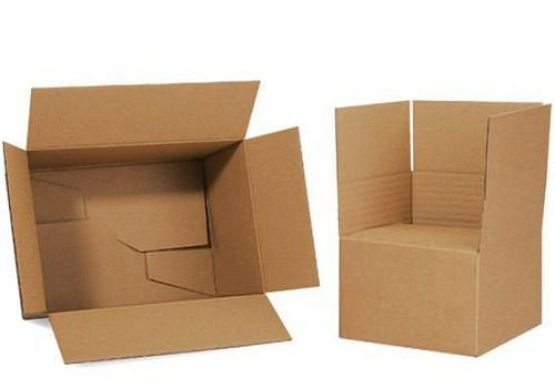 TransPak automatische vouwdoos, 1-wandig, met hoogteril, 380 x 280 x 290 mm, formaat B4, kwaliteit 2.30B, verpakking: 20 stuks, 299460