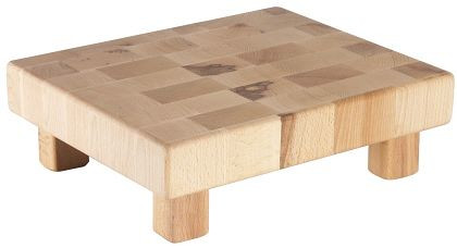 Contacto houten blok GN 1/2 van 5 cm beukenhout, 1502/325