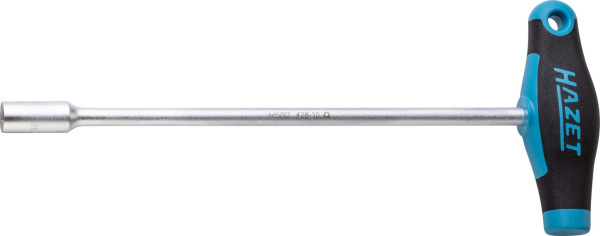 Hazet dopsleutel, met T-greep, buitenzeskantprofiel, 10 mm, korte uitvoering, 428-10