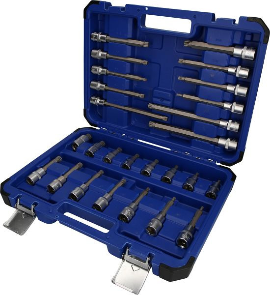 Brilliant Tools bitdoppenset 1/2" 26-delig, meertandprofiel, XZN, BT022026