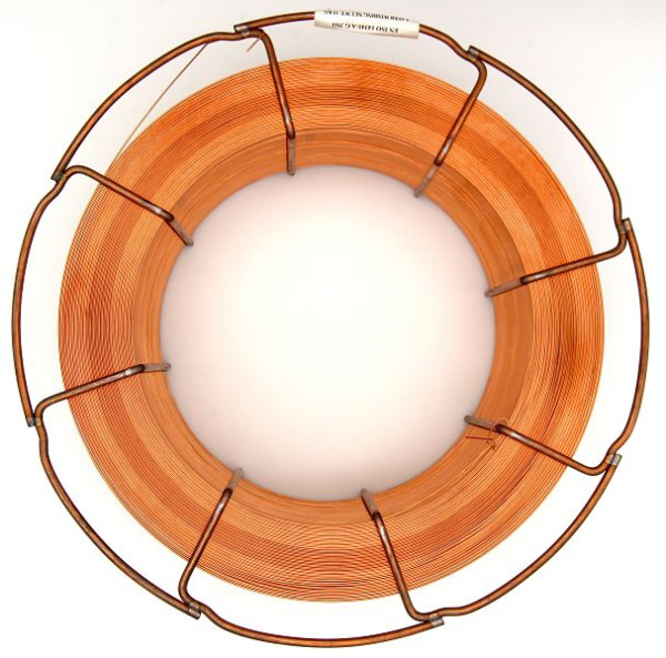 ELMAG lasdraad 1,0 mm/15 kg (1.5125/SG2/G3Si 1), gelaagd gewikkeld, verpakking: 15 kg, 54164