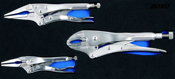 Boxo griptang set, 3 stuks, VE: 10 stuks, BX010