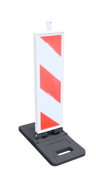 Schake klapzwaailicht type RA1/A, eenzijdig gearceerd naar rechts wijzend, 36080R