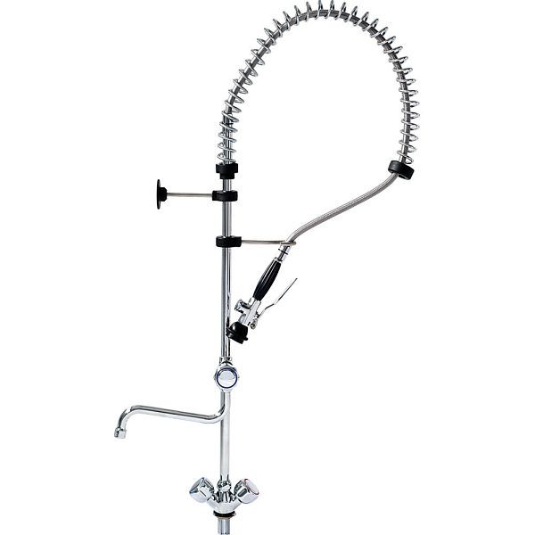 Stalgast serviesdouche met mengkraan, eengats installatie, met kraan, twee mengkranen, SM2102870