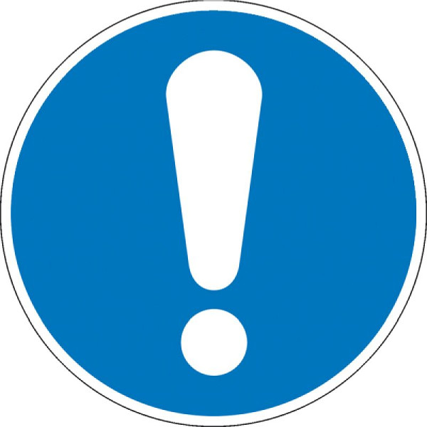 Stein HGS HGS verplichtbord algemeen verplichtbord, 200 mm, 21.0634