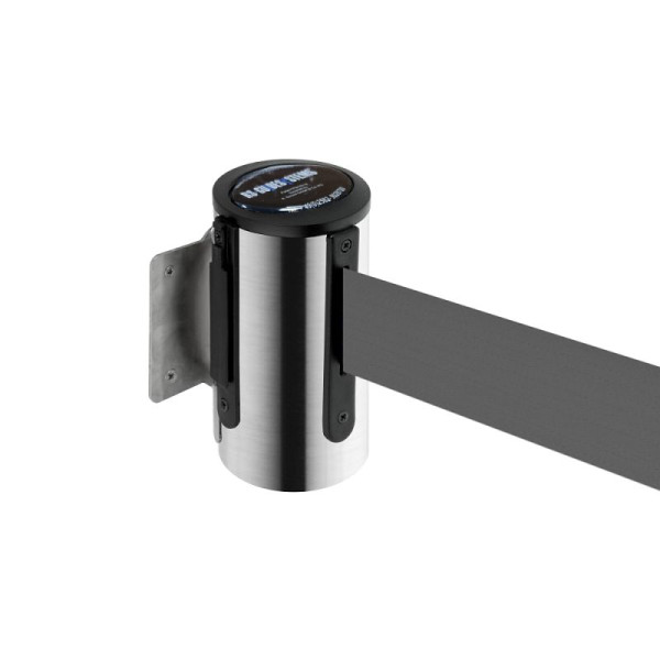 Stein HGS HGS wandbandcassette -P-Line Future-, RVS, grijs, met magnetisch bandeindstuk, 12850s-0804